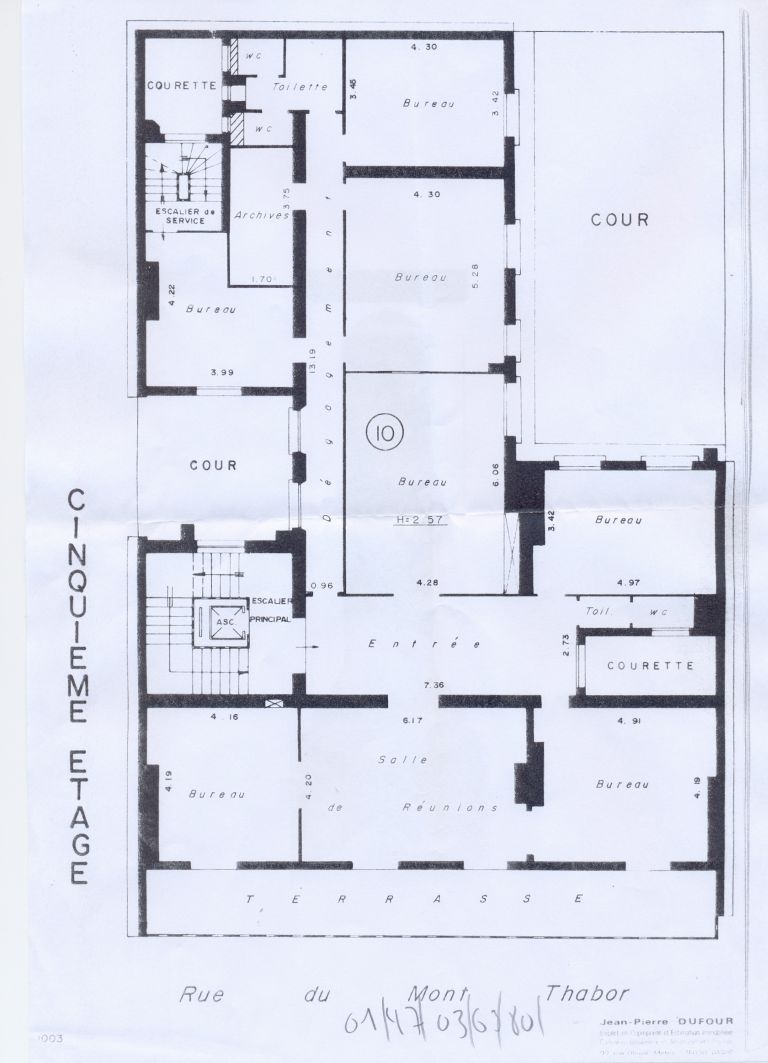 Bureau Paris 203m² Location bureau Paris OLBUR2533257 14